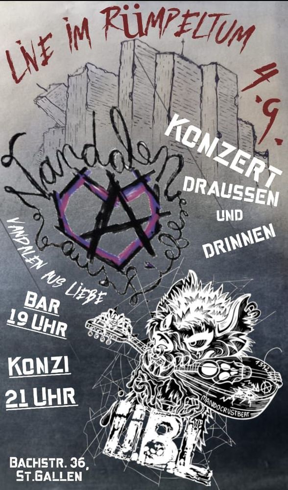 Flyer: Live im Rümpeltum